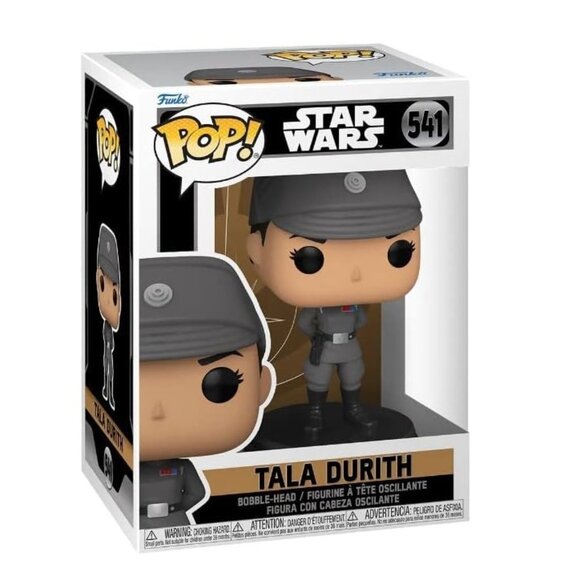 NIB - Funko Pop! Star Wars Tala Durith #541 + Plastic Protector Case - Picture 5 of 10